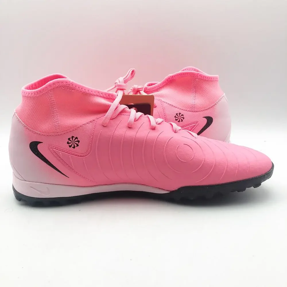 Nike Mens Phantom Luna 2 Academy TF Soccer Shoes Size 12 Pink Turf FJ2566 NWOB